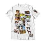 Playera para Caballero Collage Caballo