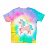 Playera Infantil Niña Caballo Acuarela