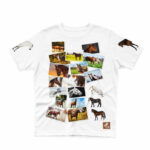 Playera Infantil Collage Caballo Niña