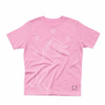 Playera Infantil Niña Pink Stars