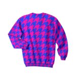 Sudadera para Dama Patas de Gallo Morado